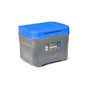 Hielera de Mano Tamaño Pequeña 12 Latas Modelo Izta Color Gris Azul