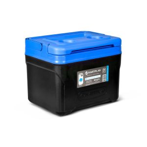 Hielera de Mano Tamaño Mediana 18 Latas Modelo Orizaba Color Negro Azul