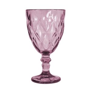 Copa de Vidrio Labrado Vintage Ambar - 340ml