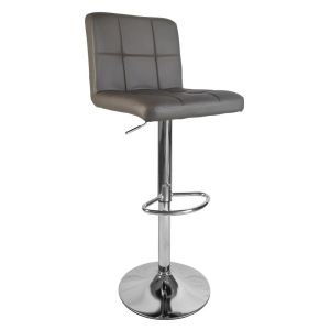 BANCO PARA COCINA GRIS CON CUADROS