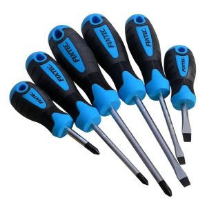 Set 6 Desarmadores Cruz y Planos Imán CR-V