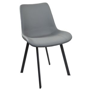 Silla para Comedor Vinipiel Gris
