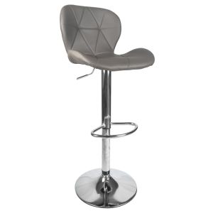 BANCO PARA COCINA GRIS FORMA ROMBO