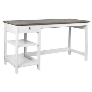 ESCRITORIO CON REPISAS INFERIOES 