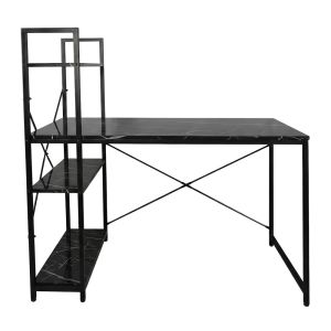 ESCRITORIO CUBIERTA ESTILO MARMOL NEGRO