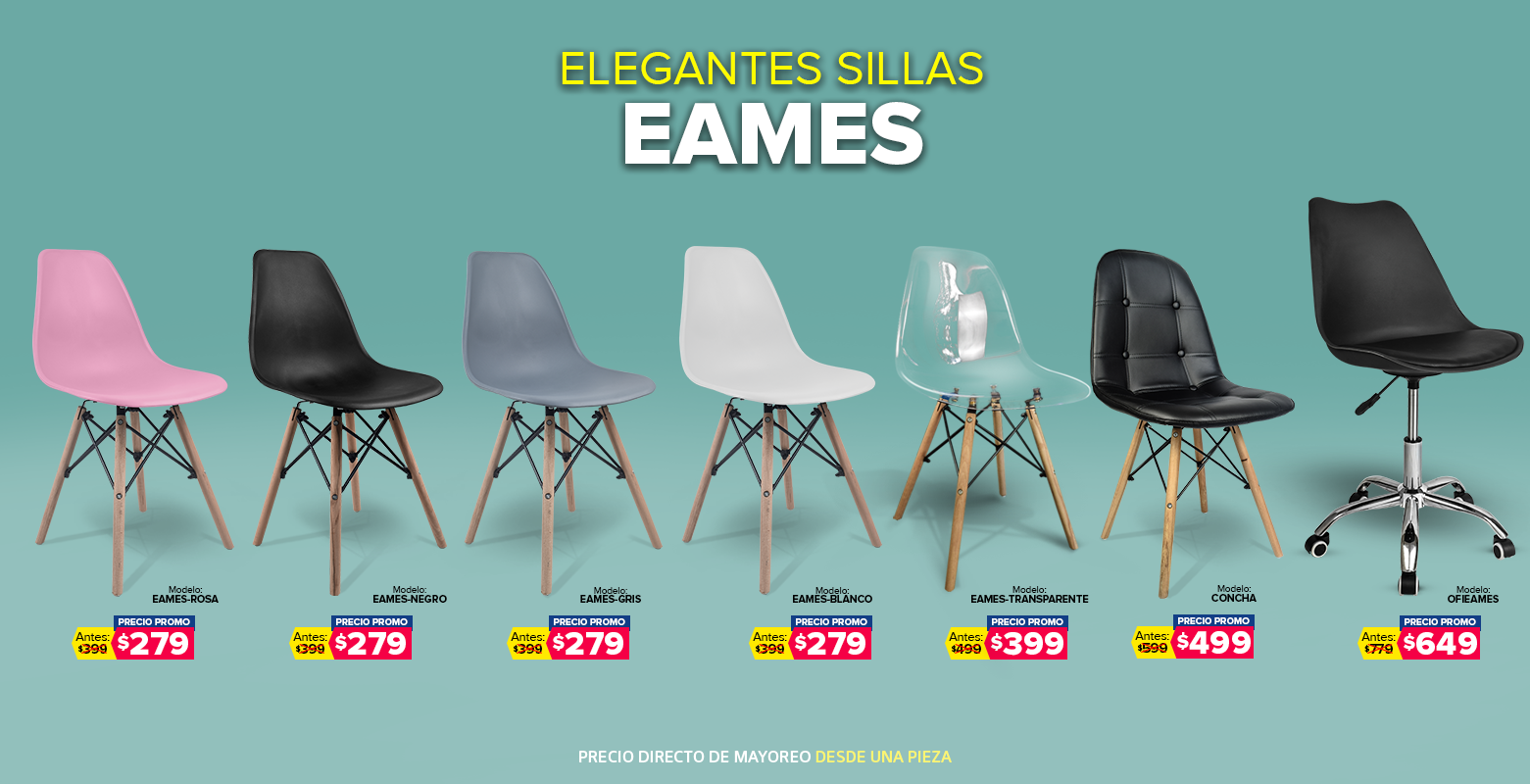 Sillas Eames