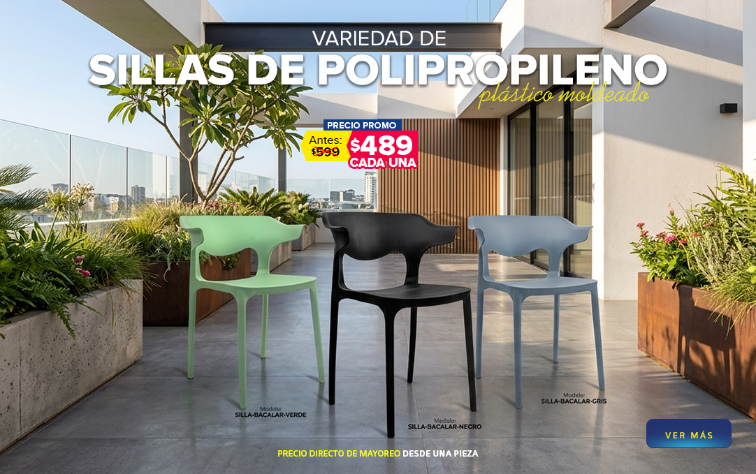 Sillas Plastico