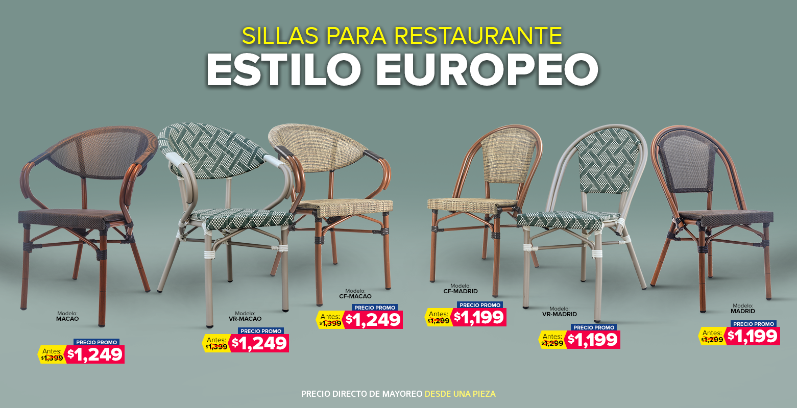 Sillas Restaurante
