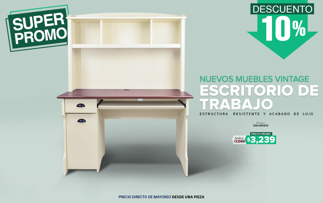 Escritorio de trabajo vintage